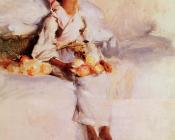 The Little Fruit Seller - 约翰·辛格·萨金特